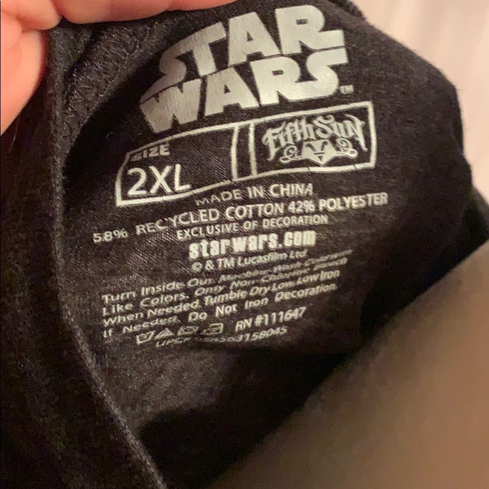 Men’s Star Wars tee 2XL - Picture 3 of 3